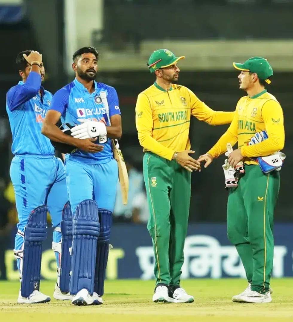 Photo - India winning T20 Series